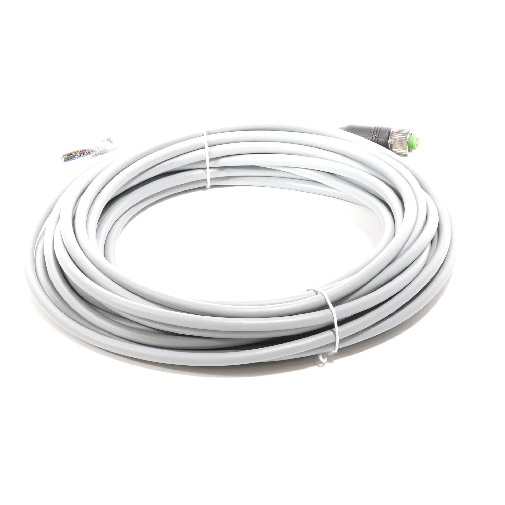 M12 Bu. 0° A-kod. freies Ltg-ende geschirmt  Neu OVP